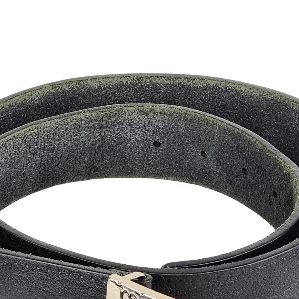 Gucci GG Black Logo Belt 90/36 - Picture 3 of 3